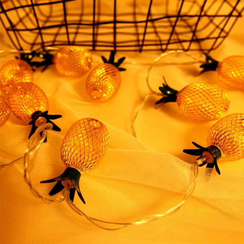 Guirlande Solaire Ananas Lumineux 20 Pièces – Image 7