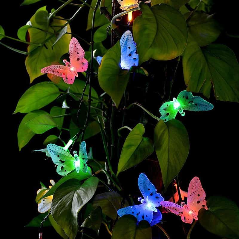 Guirlande Solaire "Papillon Multi-Colore" – Image 7