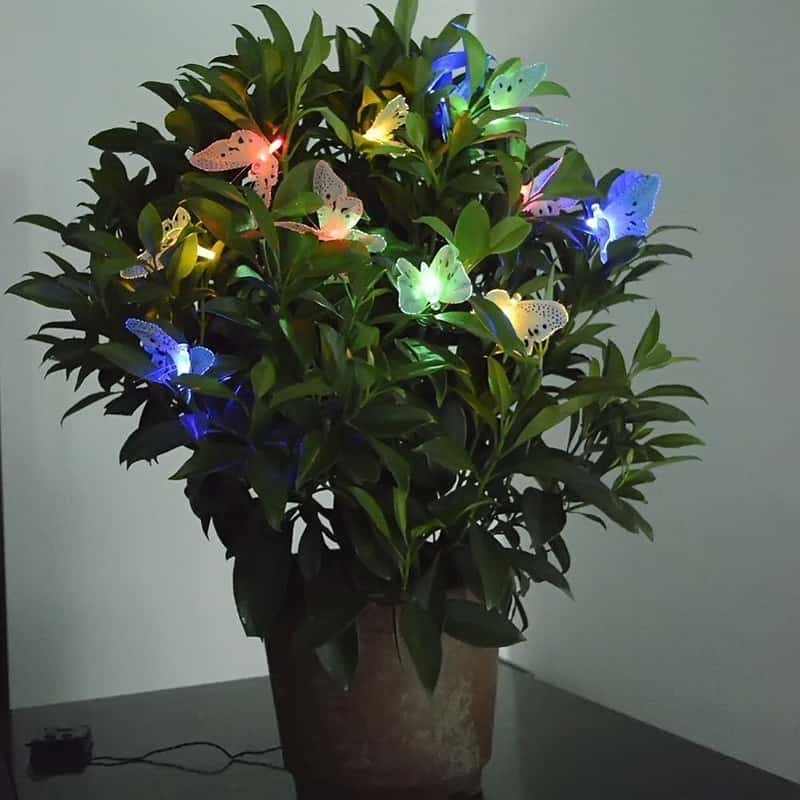 Guirlande Solaire "Papillon Multi-Colore" – Image 4