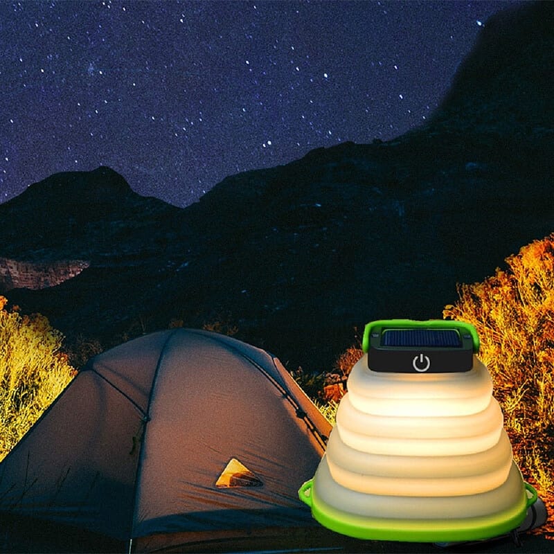 Lampe Solaire Camping Mini Lampe Torche – Image 2