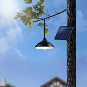 Lampe Solaire Extérieur À Suspendre "Lustre"