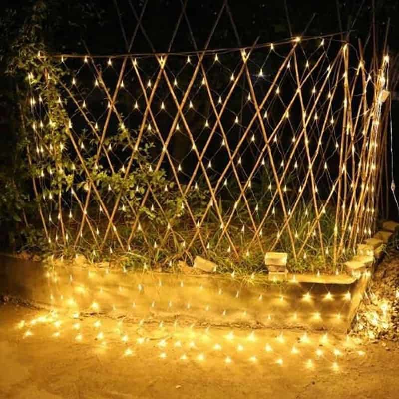 Guirlande Solaire Filet De Maille Multicolore 100 Led – Image 2
