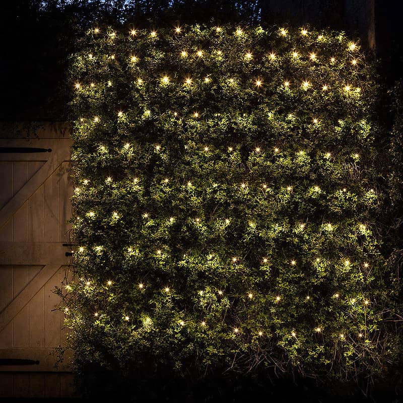 Guirlande Solaire Filet De Maille Jaune 200 Led – Image 2