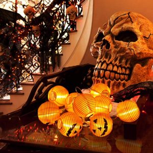 Guirlande Solaire "Citrouille D'Halloween"