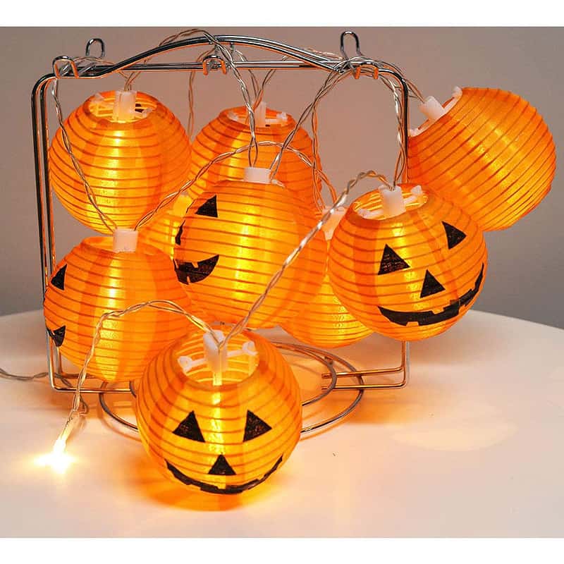 Guirlande Solaire "Citrouille D'Halloween" – Image 4