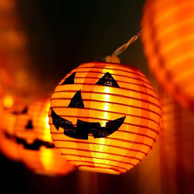 Guirlande Solaire "Citrouille D'Halloween" – Image 3