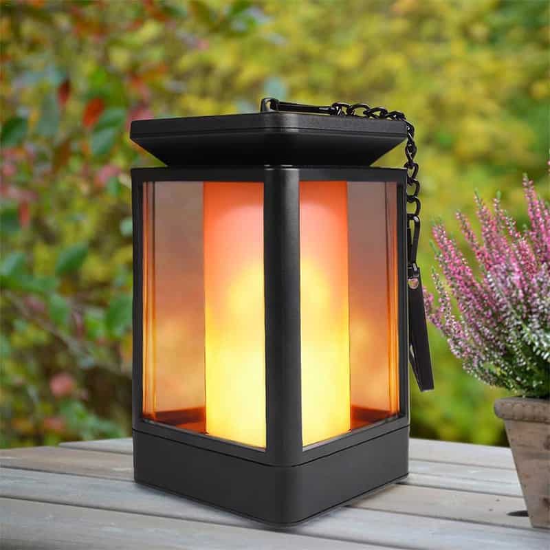 Lanterne Solaire De Jardin À Suspendre "Flamme Dansante" – Image 5