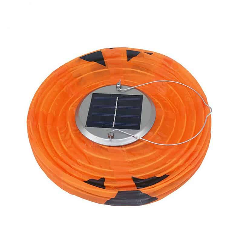 Lanterne Solaire "Lampion Chinois Citrouille" (5 Pcs) – Image 4
