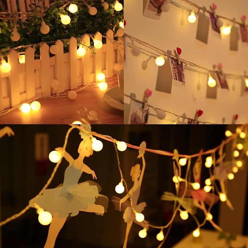 Guirlande Solaire 30 Mini Boule Lumineuse – Image 5