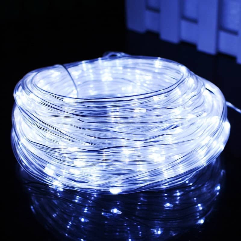 Guirlande Solaire "Tube Lumineux 100 Led 12 Mètres" – Image 12