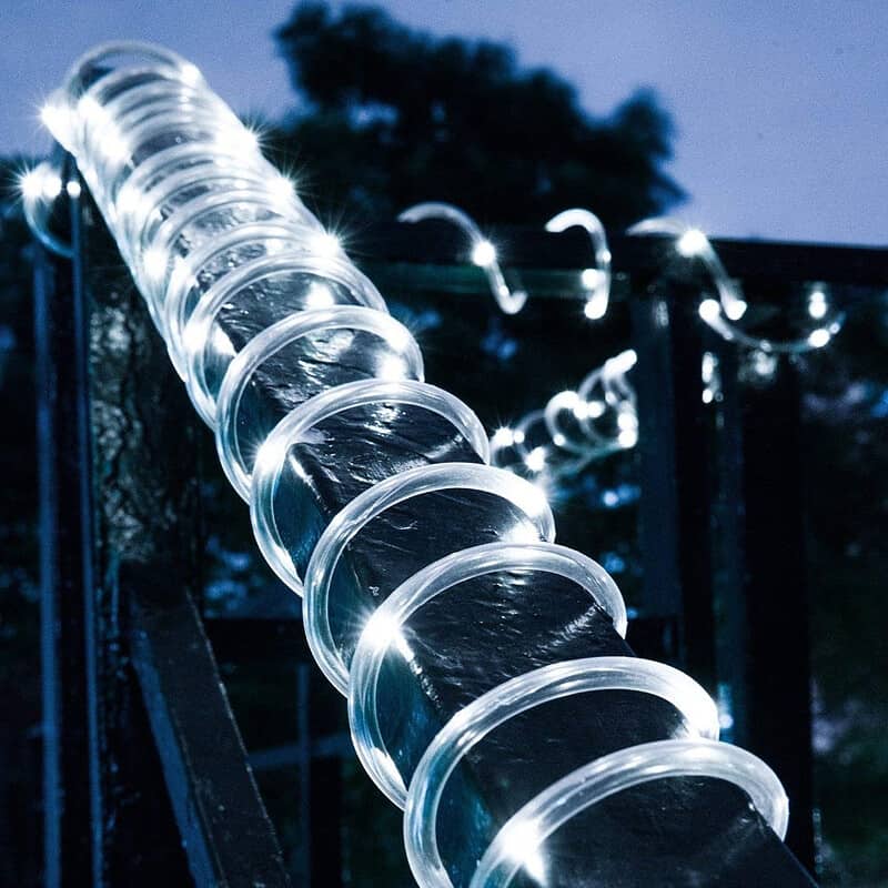 Guirlande Solaire "Tube Lumineux 100 Led 12 Mètres" – Image 3