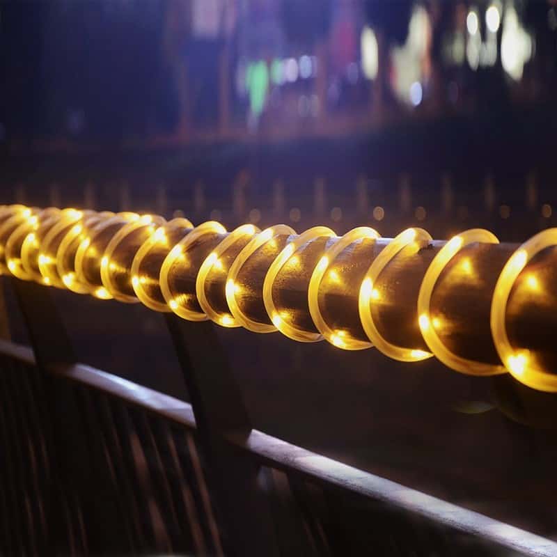 Guirlande Solaire "Tube Lumineux 100 Led 12 Mètres" – Image 5