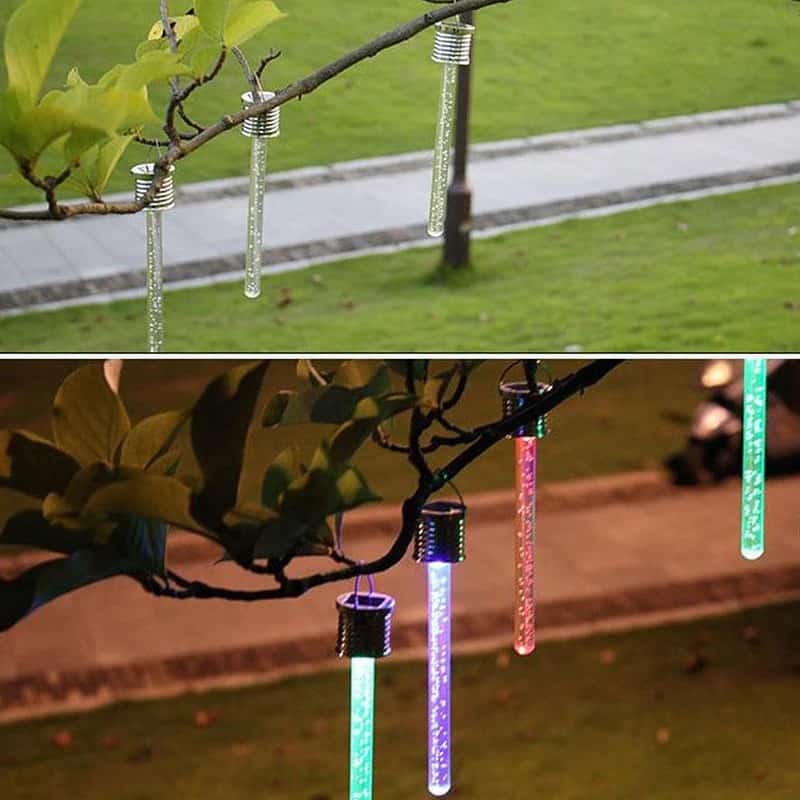 Lampe Solaire Jardin "Tube Lumineux À Suspendre" (1Pc) – Image 3