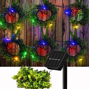 Guirlande Solaire Couronne De Noel