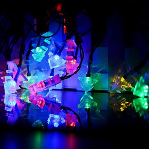Guirlande Solaire "Mini Sapin" Multicolore (30 Led)