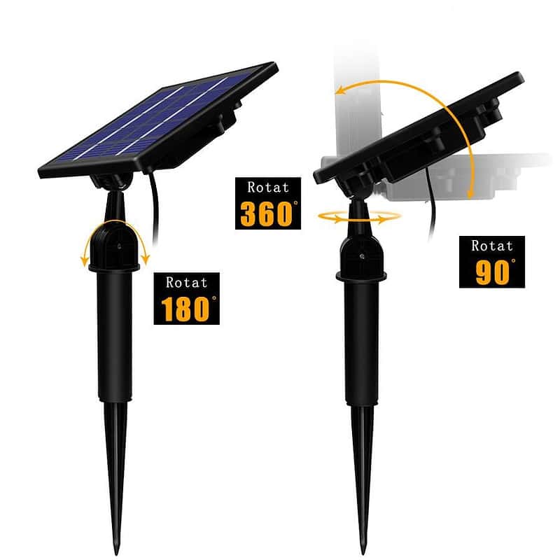 Guirlande Solaire De Jardin 12 Ampoule Led (48Ft=+10M) – Image 4