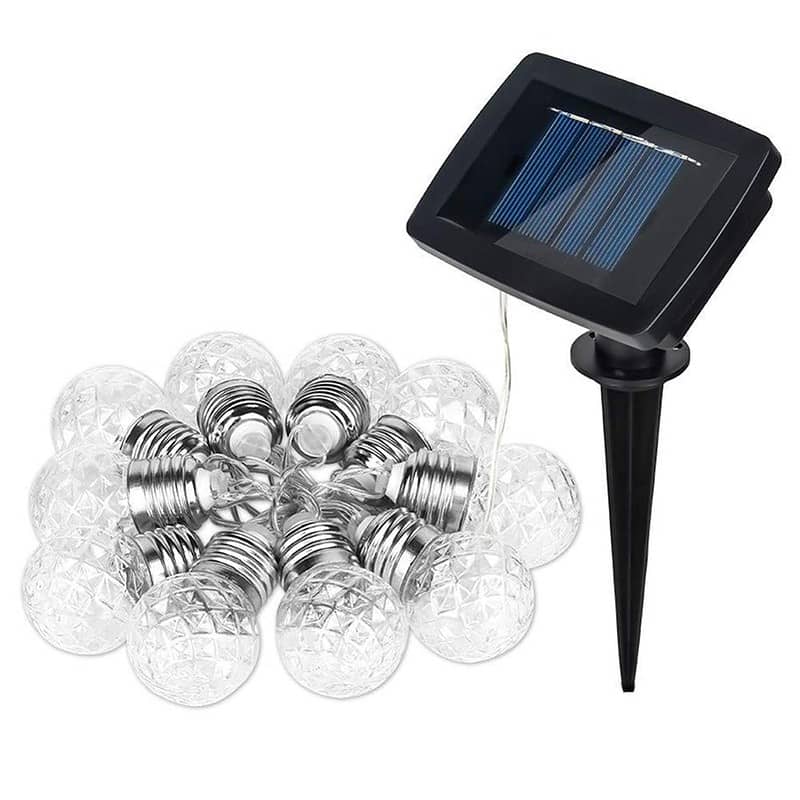 Guirlande Solaire "10/20 Boules Led Transparentes" – Image 7
