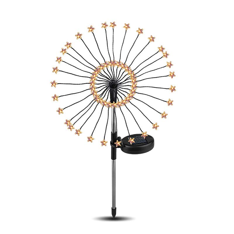 Piquet Solaire Jardin "Feux D'Artifice Étoilé" (2Pcs) – Image 5