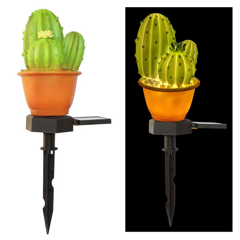 Decoration Solaire Jardin "Cactus Lumineux" – Image 5