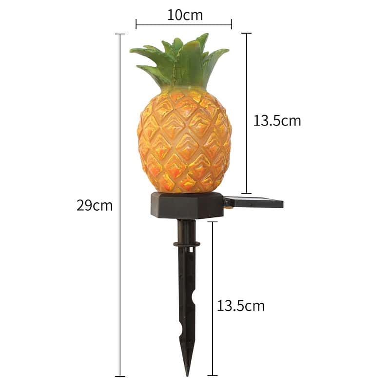 Decoration Solaire Jardin "Piquet En Ananas" – Image 2