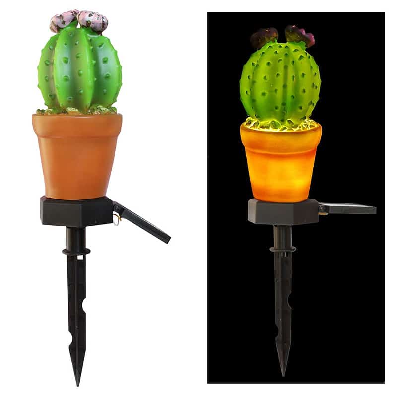 Decoration Solaire Jardin "Cactus Lumineux" – Image 3