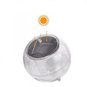 Lampe Solaire De Piscine "Transparente Flottante" (2/6 Pièces)