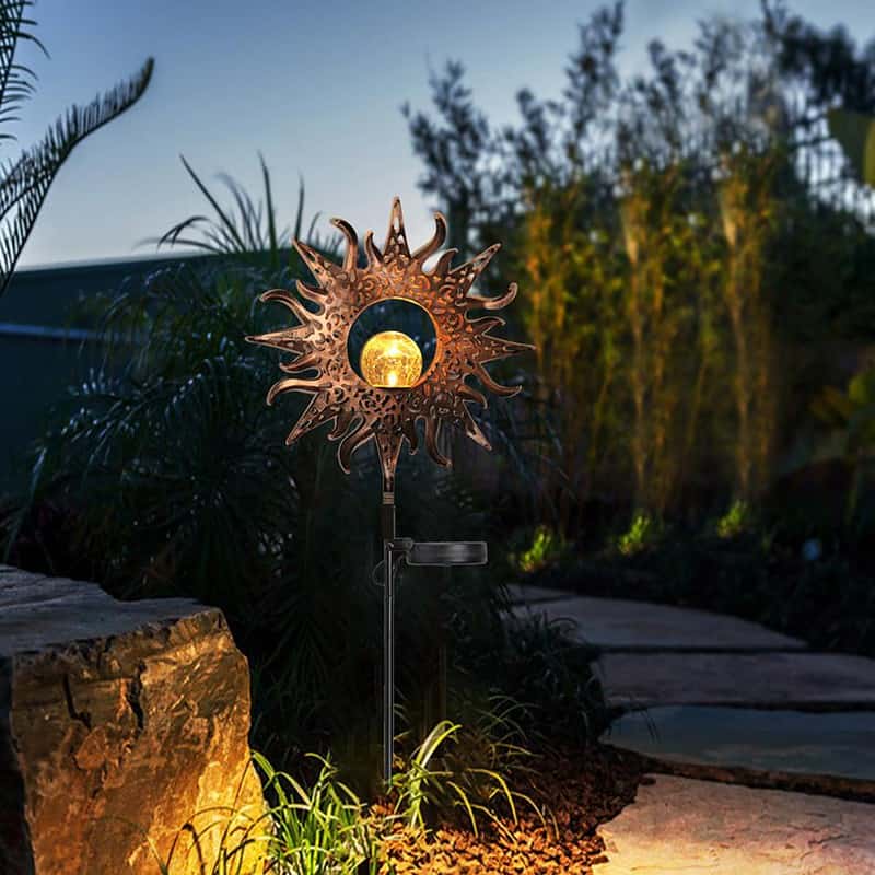 Lampe Solaire Jardin "Soleil De Flamme" – Image 3