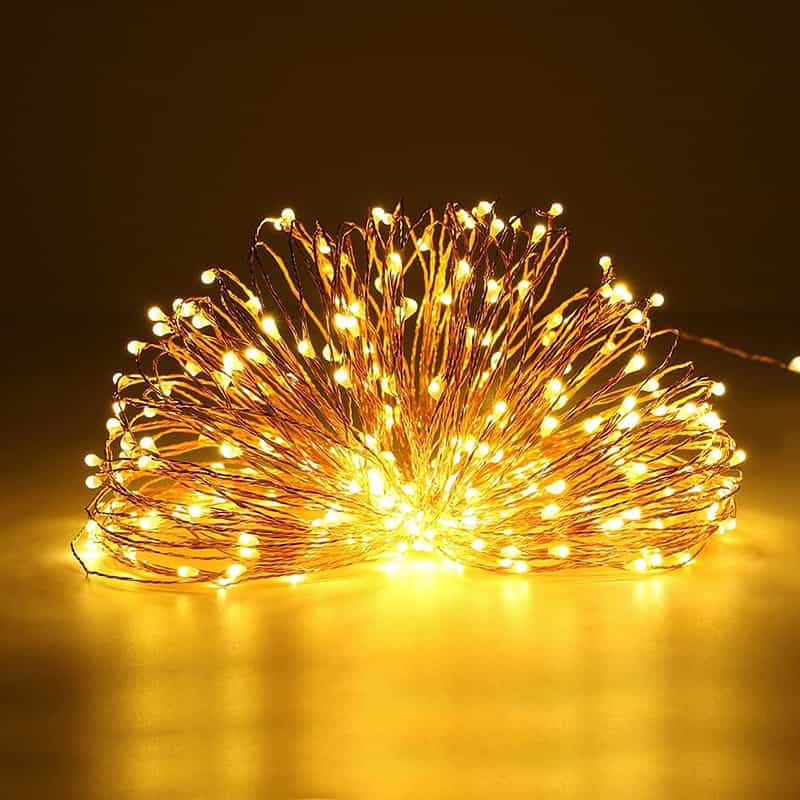 Guirlande Solaire "Double Connexion 100/200 Led" (Solar/Usb) – Image 3