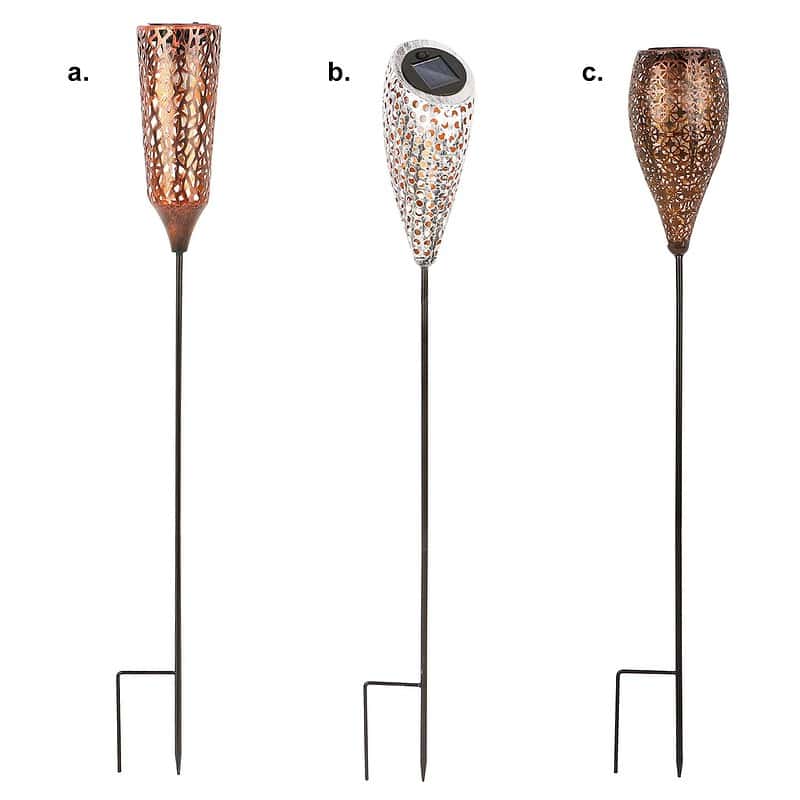 Lampe Solaire Piquet "Lumineuse Métal Vintage" – Image 10
