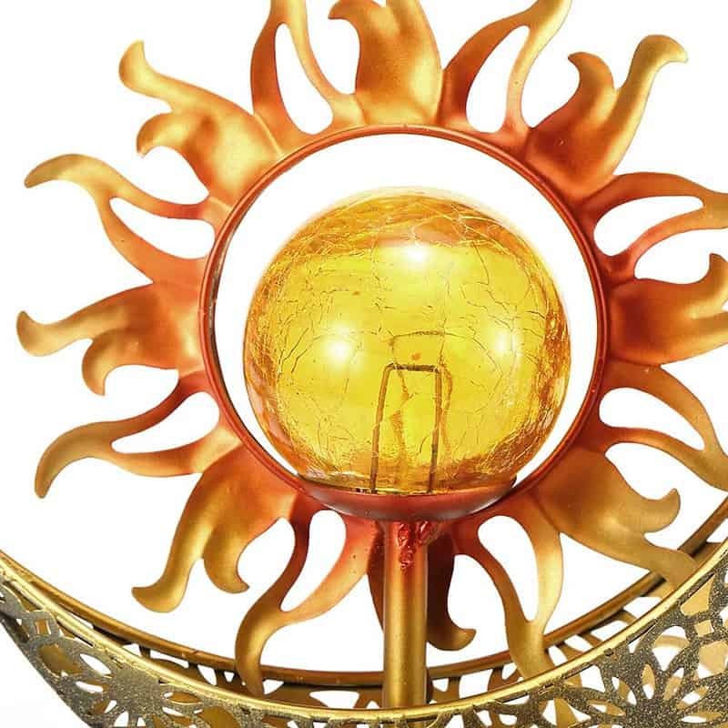 Lampe Solaire Piquet "Boule De Soleil Lunaire" – Image 4