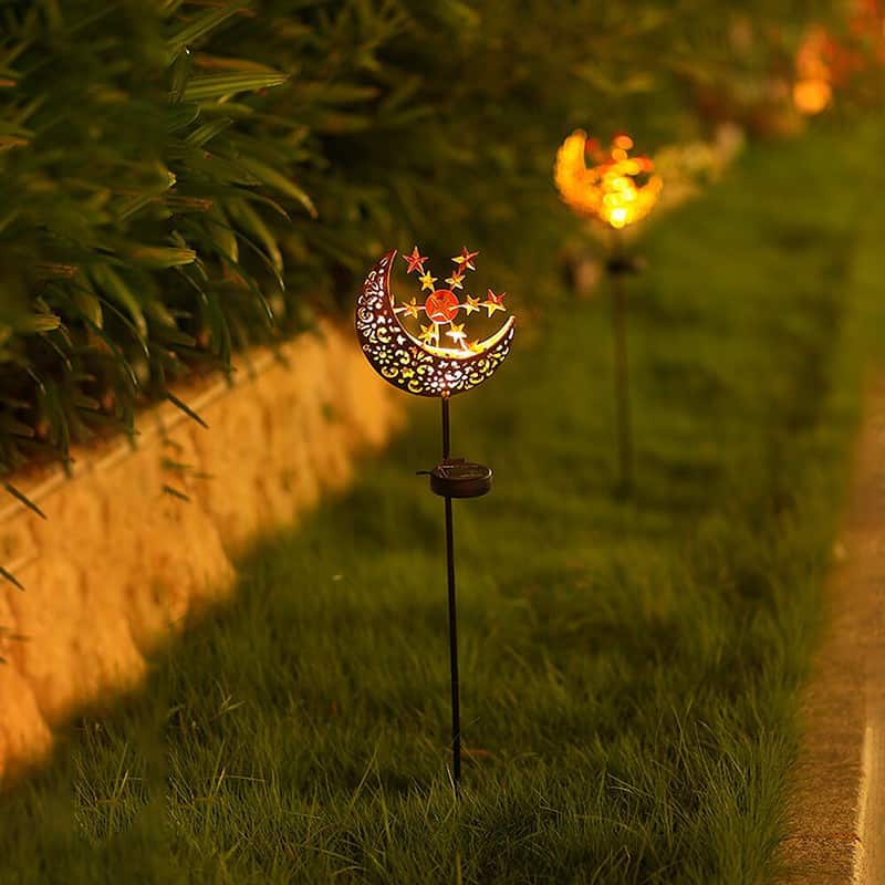 Lampe Solaire Piquet "Moulin À Vent Lune Étoilé" – Image 4