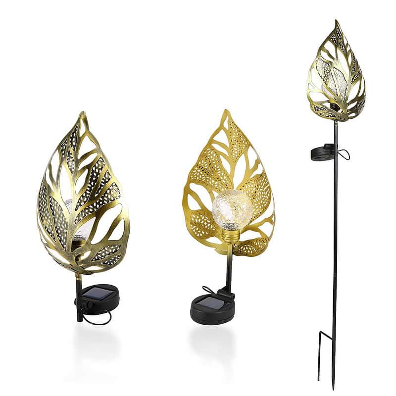 Lampe Solaire Piquet "Feuille Métallique" – Image 2