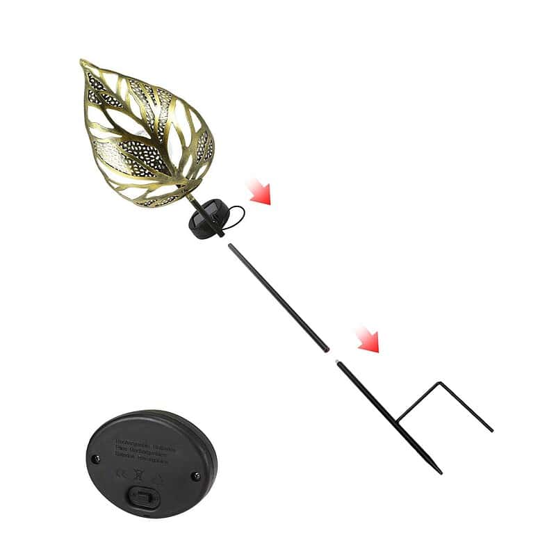 Lampe Solaire Piquet "Feuille Métallique" – Image 8