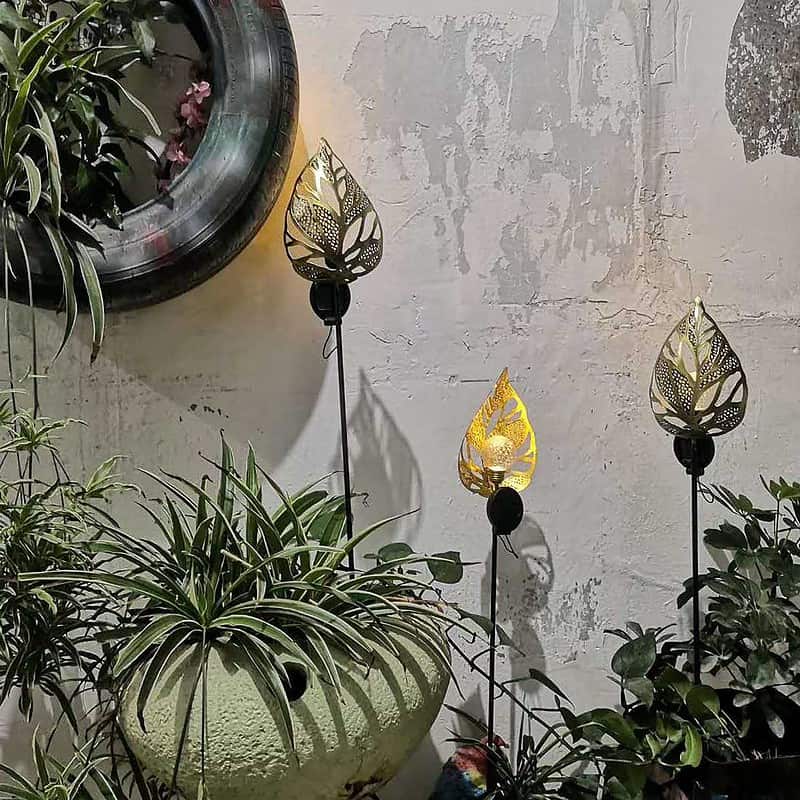 Lampe Solaire Piquet "Feuille Métallique" – Image 3