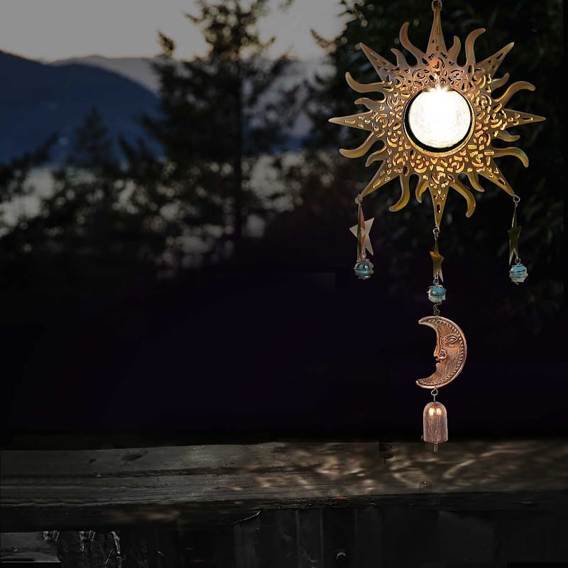 Carillon Solaire "Soleil Lunaire Étoilé"