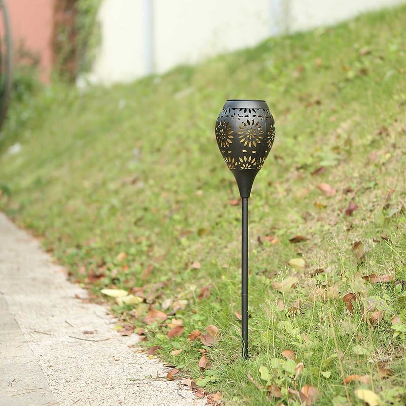 Lampe Solaire Piquet "Lanterne Métallique Vintage Noire"