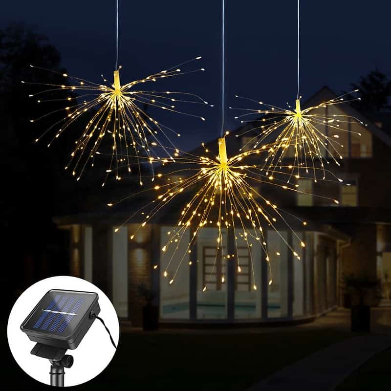 Guirlande Solaire "Feu D'Artifice" – Image 6