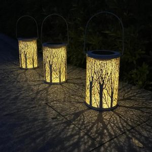 Lanterne Solaire Marocaine "Arbre Lumineux"