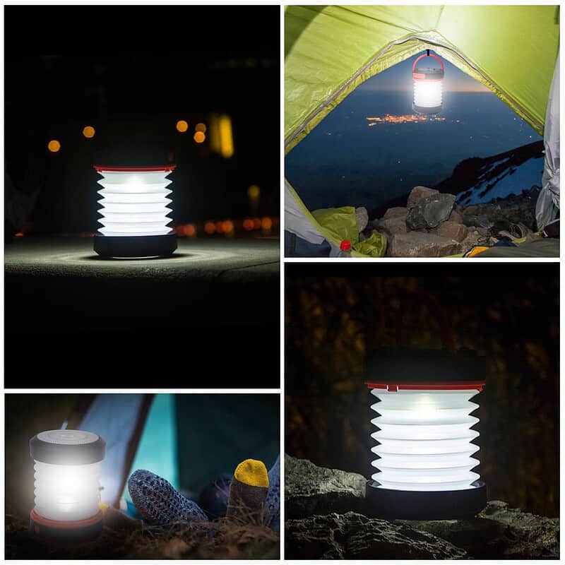Lampe Solaire Camping Brilex Pliable (Usb) – Image 2