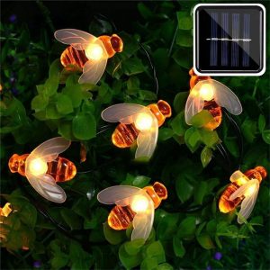 Guirlande Solaire "Abeille De Noel"