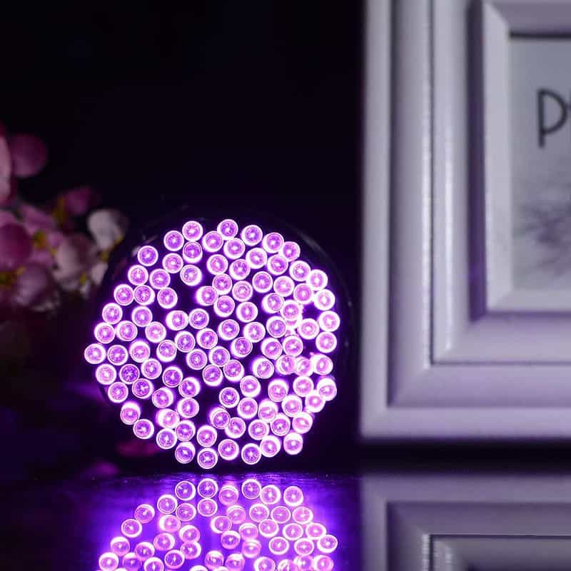 Guirlande Solaire Lumière De Fée Rose – Image 3