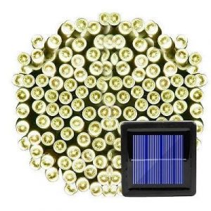 Guirlande Solaire Lumière De Fée Blanc Chaud