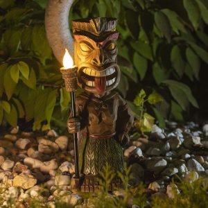 Decoration Solaire Jardin "Totem Lumineux Extérieur"